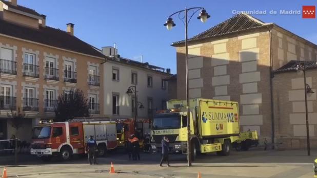 Fallece un hombre en el incendio de la residencia de Sanse