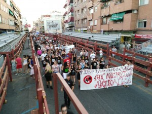 Sanse Antitaurino sale a la calle por unas fiestas sin maltrato animal