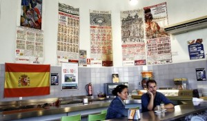 Retirada (parcial) de los carteles taurinos de la Facultad de Veterinaria.