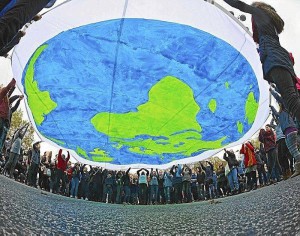 Me gustaría que la gente se pusiera en modo activista para combatir el cambio climático.