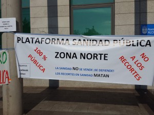 El grupo municipal de Podemos presenta al Ayuntamiento de Alcobendas la moción de la Plataforma Sanidad Pública Zona Norte