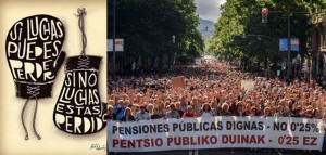 La marcha norte de jubilados y pensionistas llega a Sanse el domingo 13 de octubre