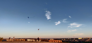 Cometas en el Cerro del Baile