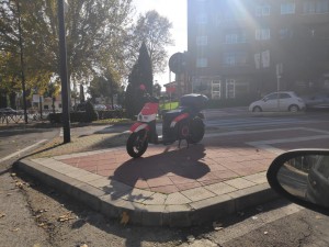 ACCIONA ocupa espacio público sin pagar tasas en Sanse.