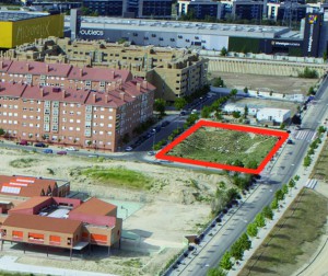 Acampada reivindicativa para exigir la construcción del centro de salud de Dehesa Vieja.