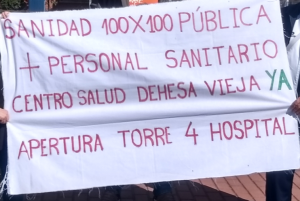 La Plataforma Sanidad Pública Zona Norte convoca una manifestación en defensa de la Sanidad Pública