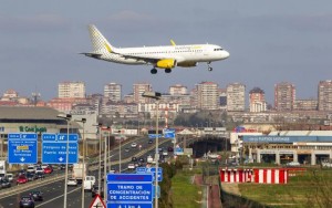 El sobrevuelo de aviones sobre Sanse aumenta un 400%