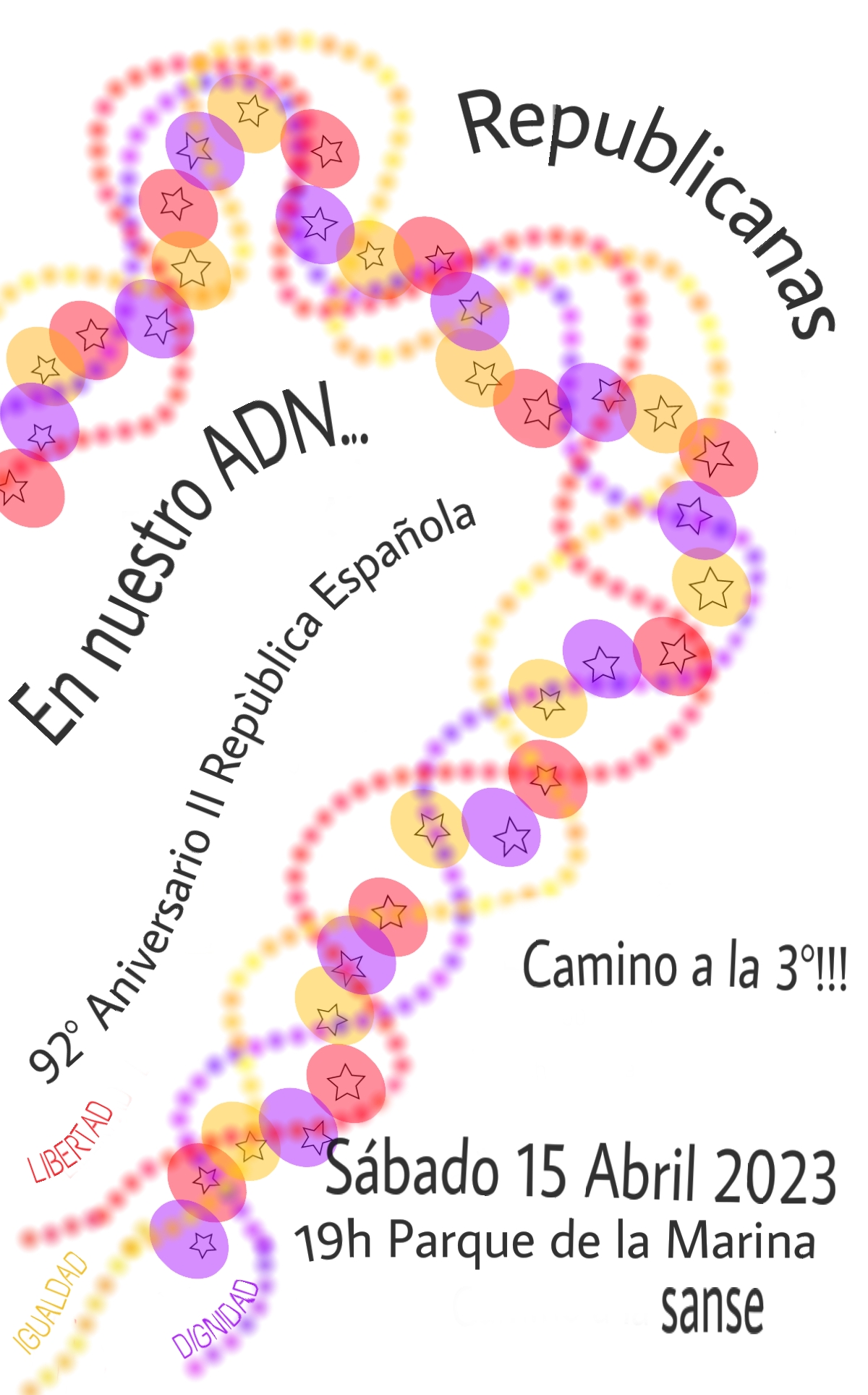 Encuentro republicano en el Parque de la Marina de Sanse