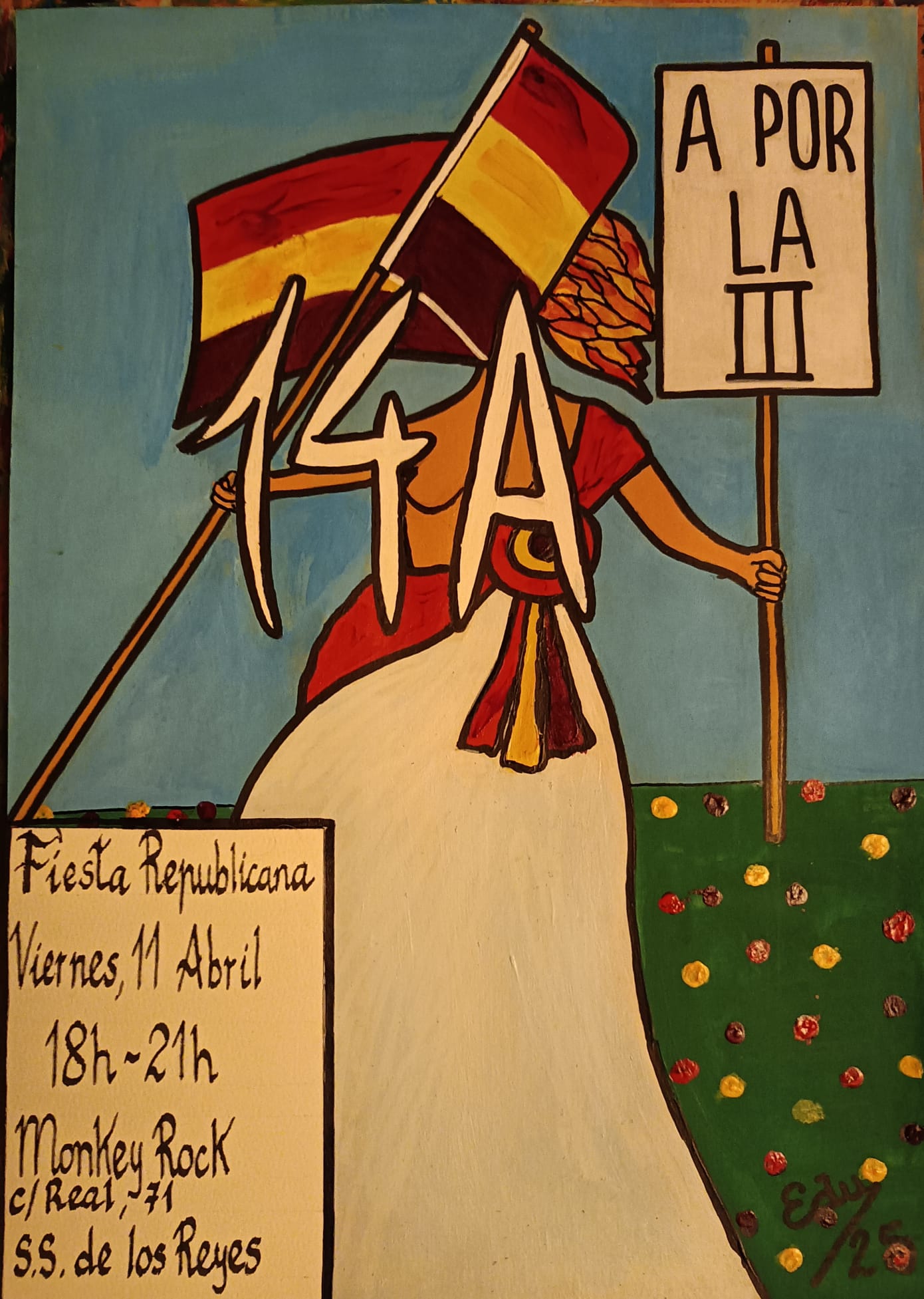 Fiesta republicana en Sanse