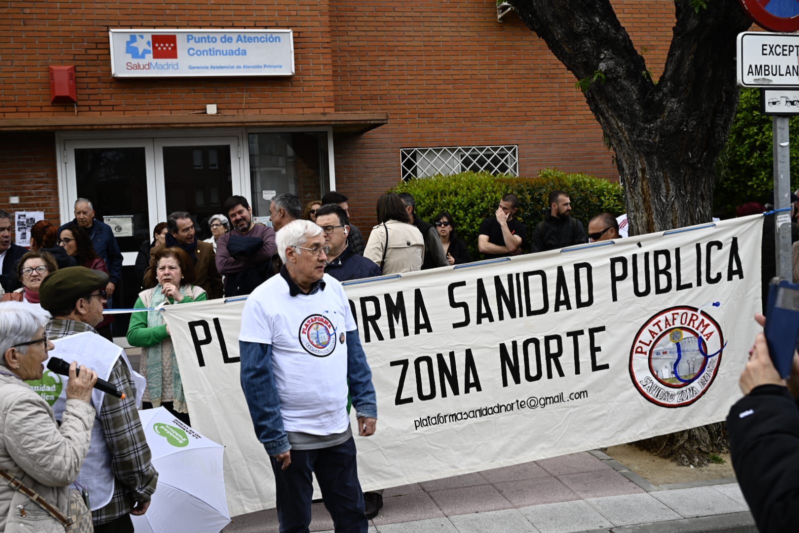 Concentración por una Sanidad Pública digna