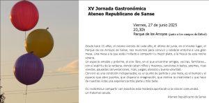 XV gastronomica Ateno 1