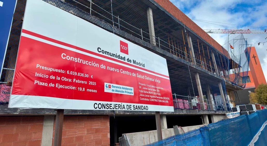Concentración en las obras del futuro centro de salud de Dehesa Vieja centro salud dehesa vieja SS 1862x1024 1